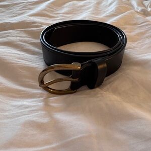 Madewell Leather Center-Bar Belt